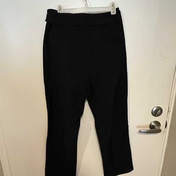 Quince stretch crepe paperbag women’s pants size S, black ankle pants NWT - Picture 4 of 5